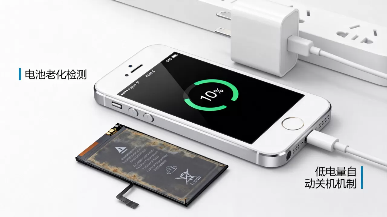iPhone5不充电就关机怎么办，iPhone5电池老化