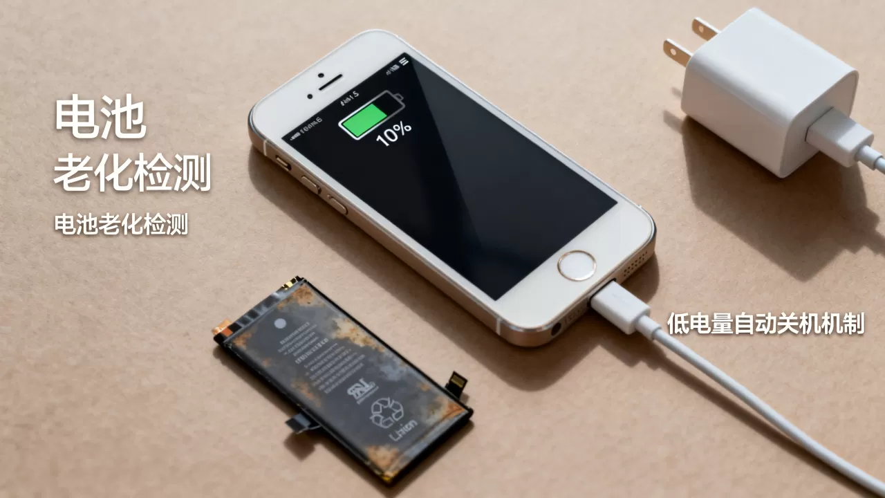 iPhone5不充电就关机怎么办，iPhone5电池老化