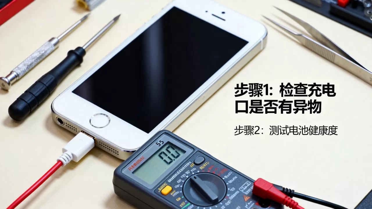 iphone5s开机电流异常怎么办，iphone5s开机电流