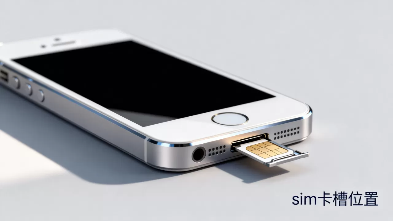iphone5s sim卡槽在哪，iphone5s卡槽位置