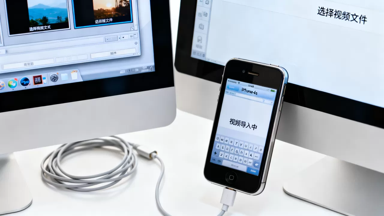 iphone4s视频怎么导入，iphone4s导入视频教程