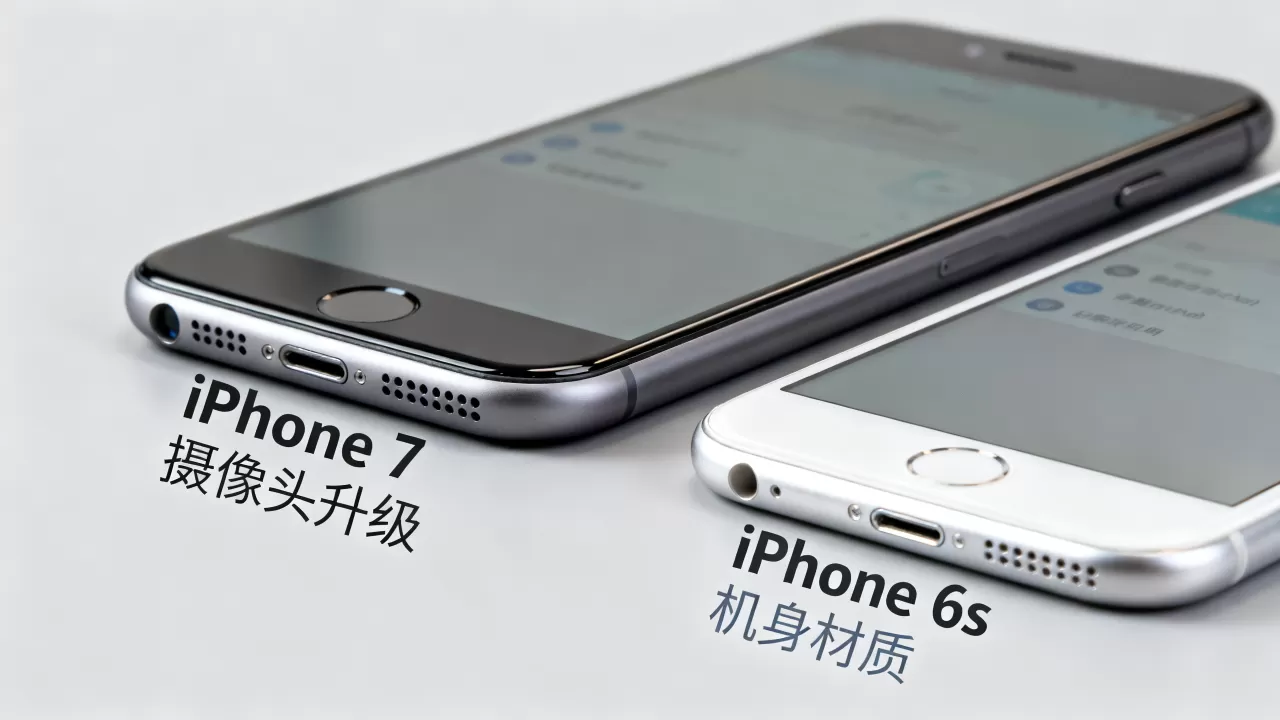 iPhone 7和6s对比评测，iPhone 7和6s区别大吗