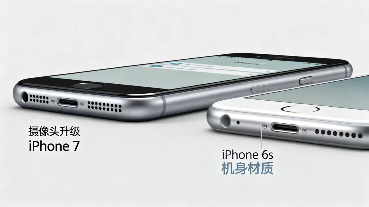 iPhone 7和6s对比评测，iPhone 7和6s区别大吗