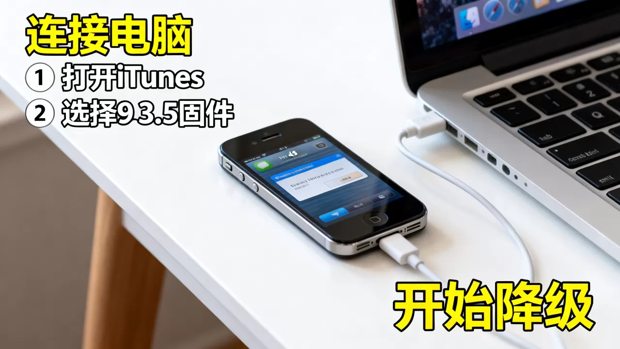 iphone4s从9.3.5降级，iphone4s降级到9.3.5教程
