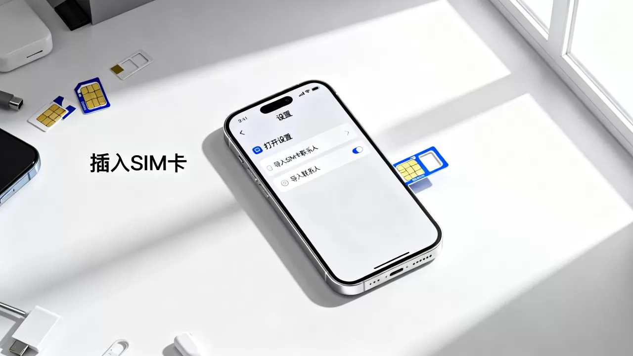 sim卡电话号码导入iphone，iphone怎么导入sim卡联系人