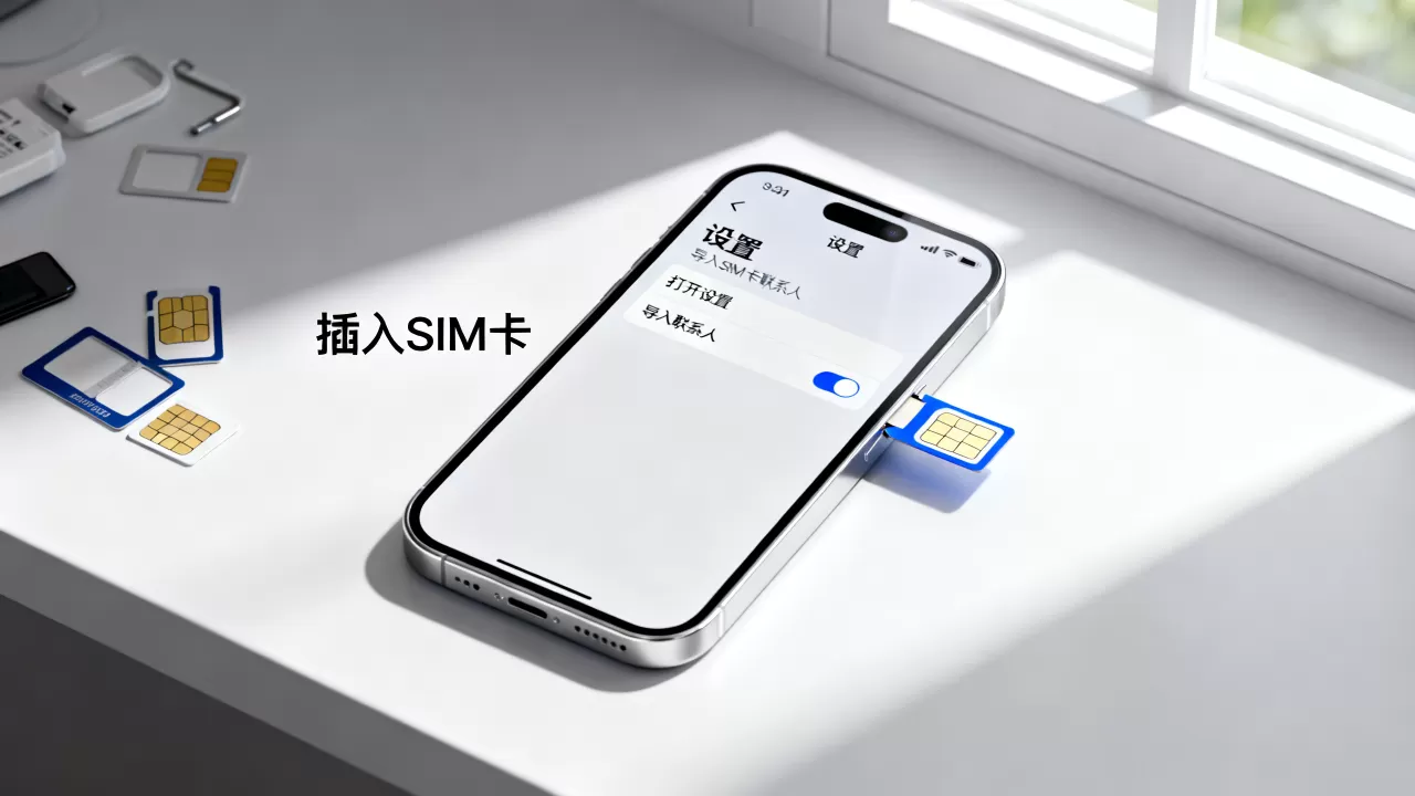sim卡电话号码导入iphone，iphone怎么导入sim卡联系人