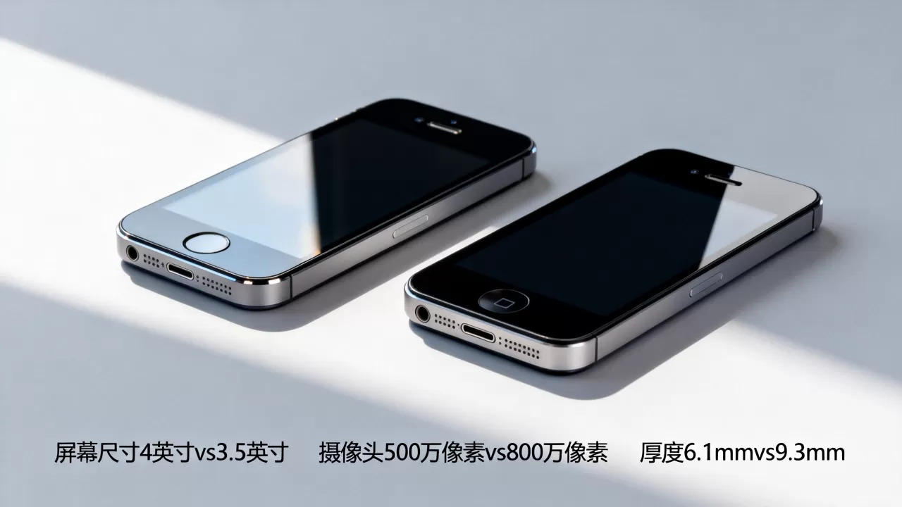 itouch5和iphone4s区别大吗，itouch5和iphone4s
