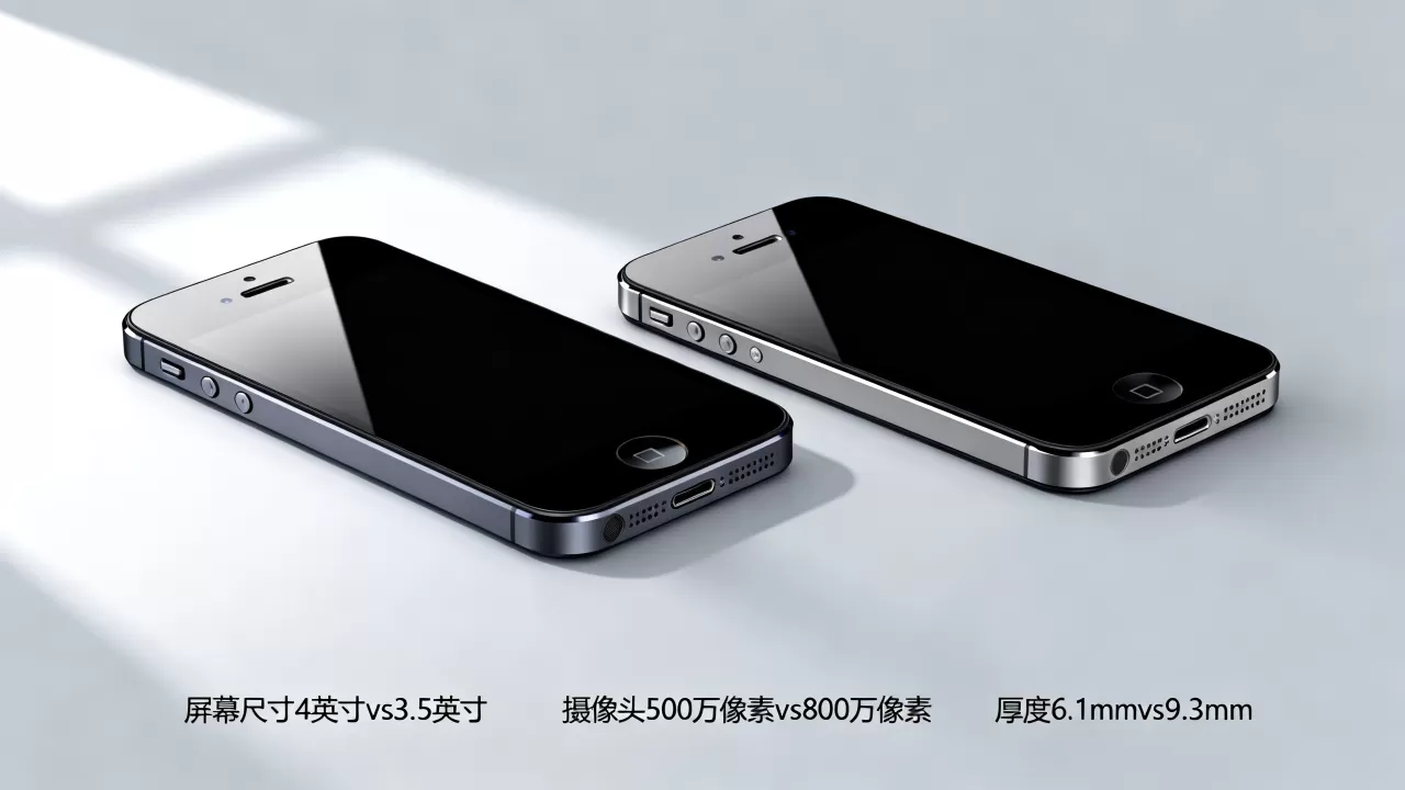 itouch5和iphone4s区别大吗，itouch5和iphone4s