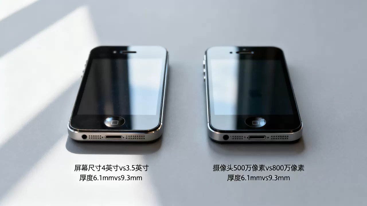 itouch5和iphone4s区别大吗，itouch5和iphone4s