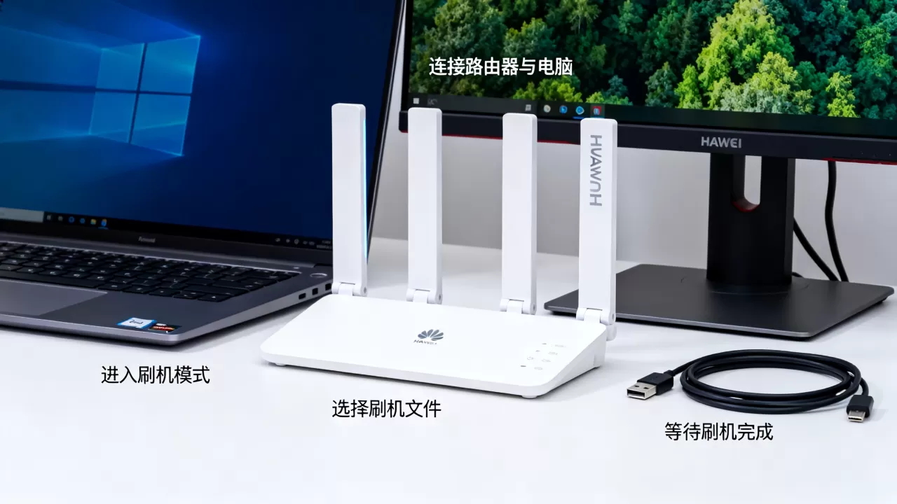 华为a1路由刷机教程，华为路由器怎么刷机