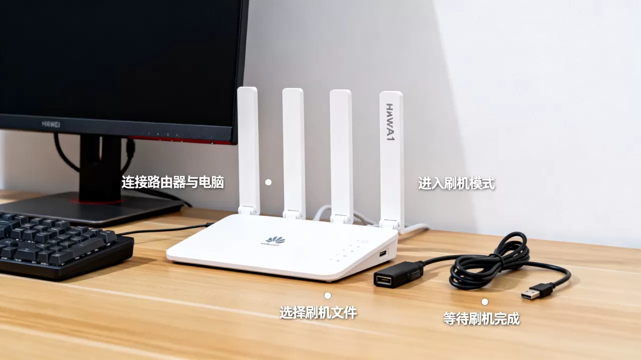 华为a1路由刷机教程，华为路由器怎么刷机