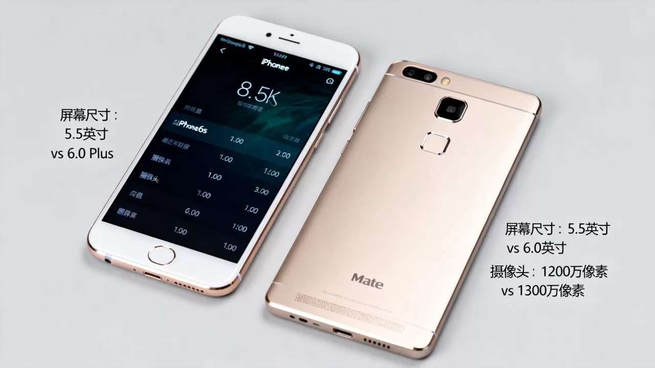 iphone6splus和mate8哪个更好，iPhone6s Plus和Mate8对比