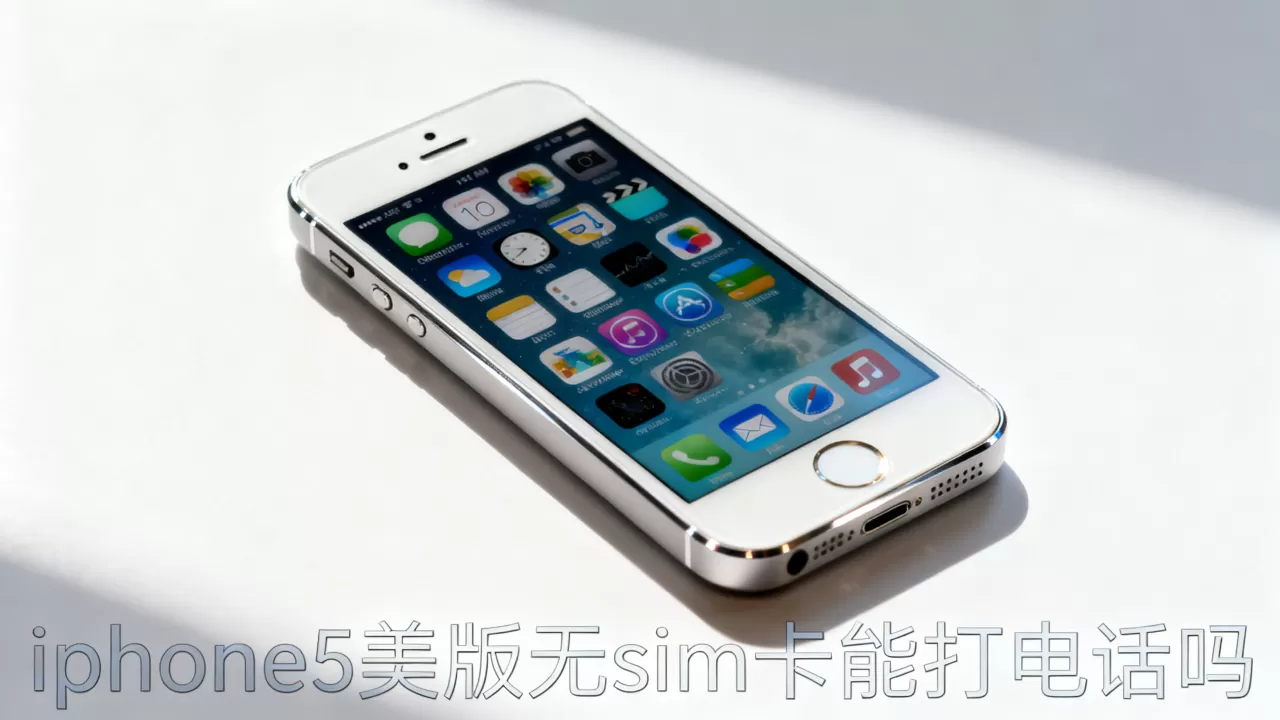 iphone5美版无sim卡能打电话吗，iphone5美版