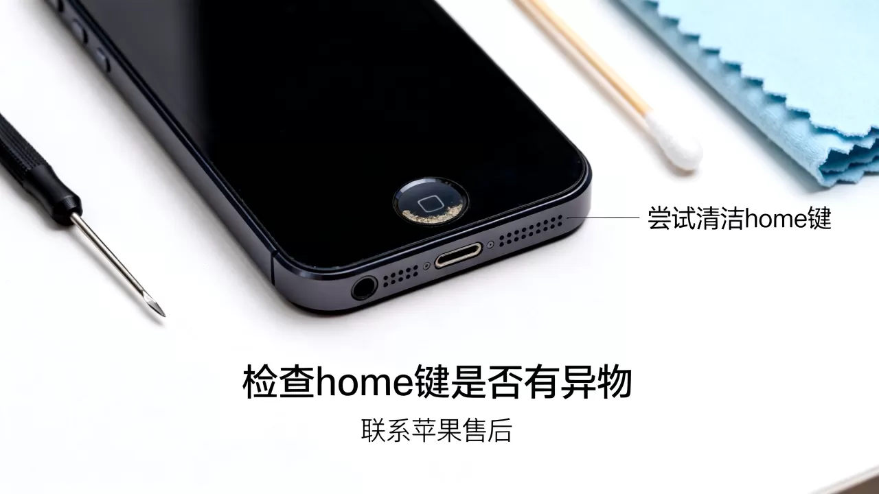 黑色iphone5s的home键失灵,iphone5s home键坏了怎么修 黑色iphone5s的home键失灵,iphone5s home键坏了怎么修
