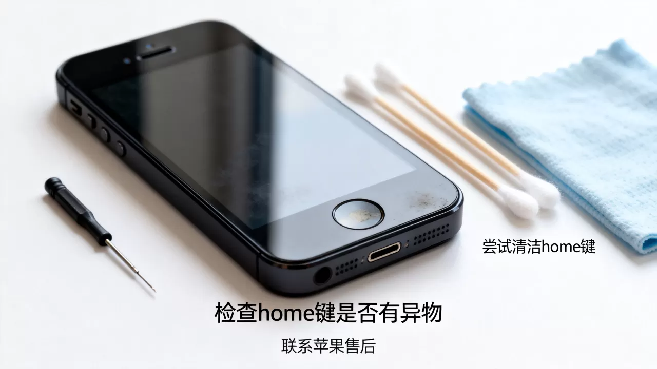 黑色iphone5s的home键失灵,iphone5s home键坏了怎么修 黑色iphone5s的home键失灵,iphone5s home键坏了怎么修