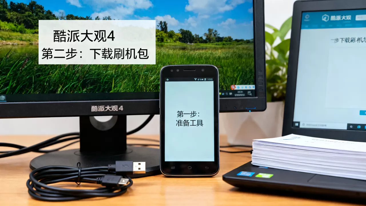 酷派大观4尊享版刷机教程，酷派大观4刷机包下载