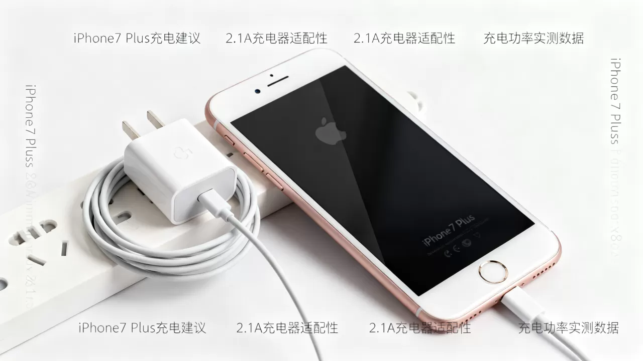 iphone7plus用2.1A充电器好吗，iphone7plus充电器功率