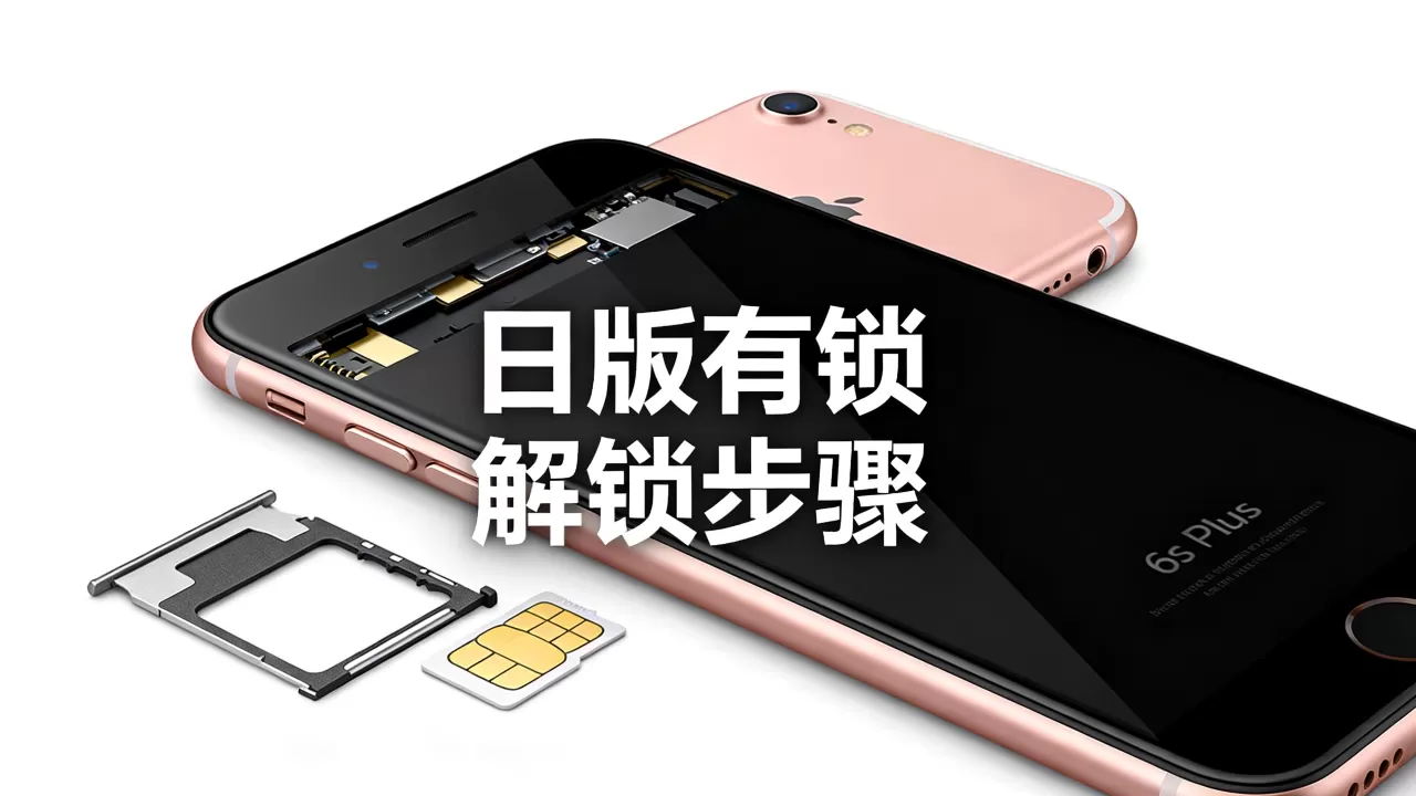 iphone6splus日版有锁怎么解锁，iphone6splus日版有锁