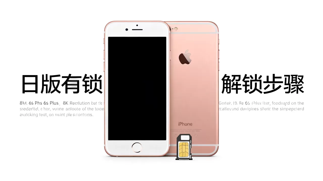 iphone6splus日版有锁怎么解锁，iphone6splus日版有锁