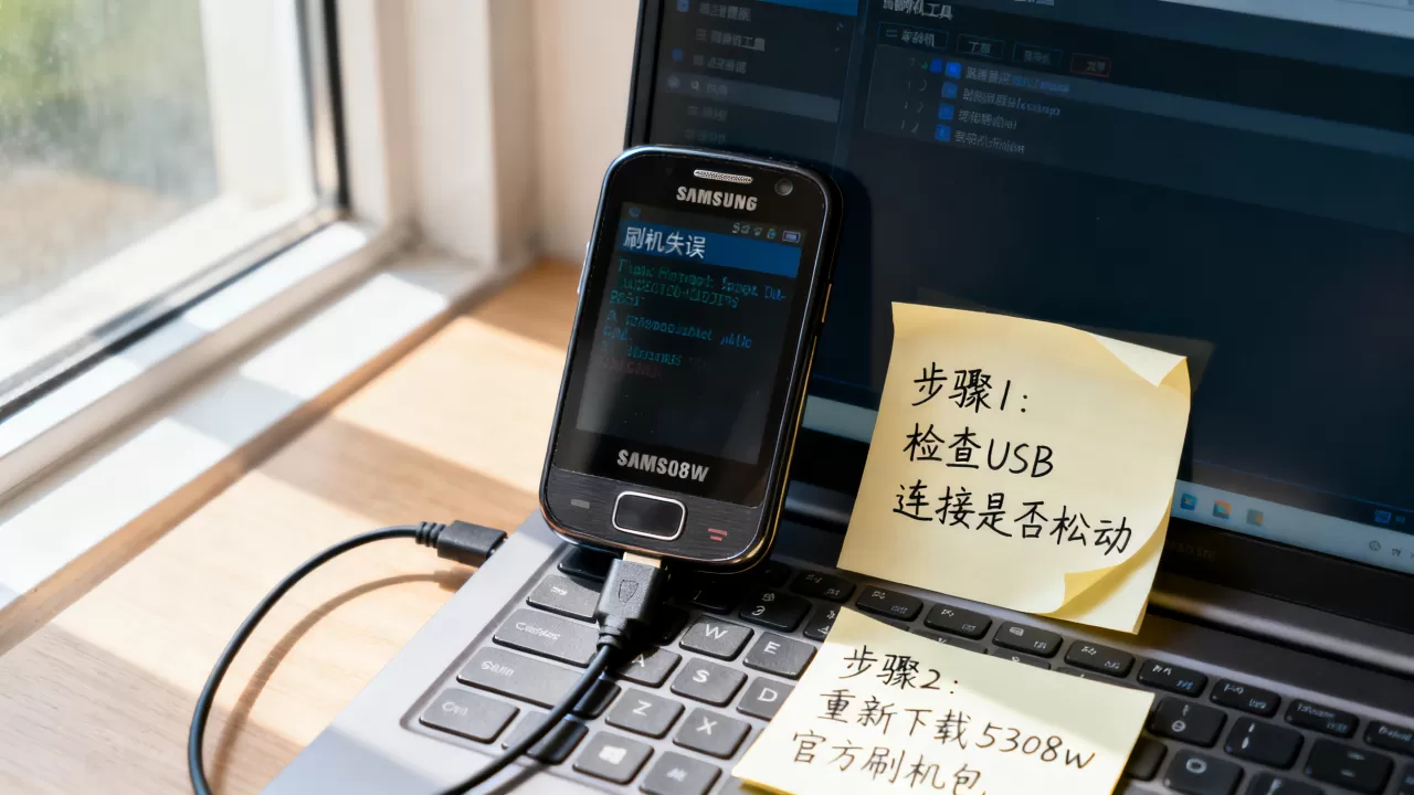 三星手机刷机失败怎么办？5308w三星刷机包下载