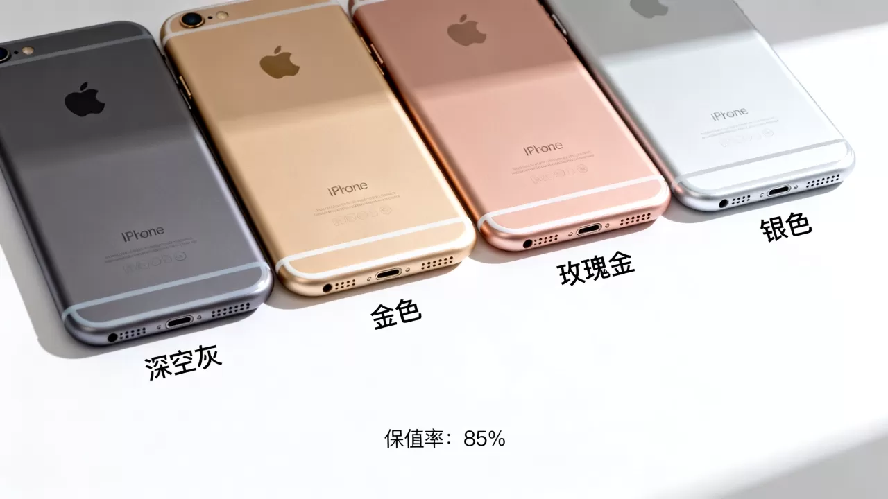 买iphone6s什么颜色好看，iphone6s哪个颜色最保值