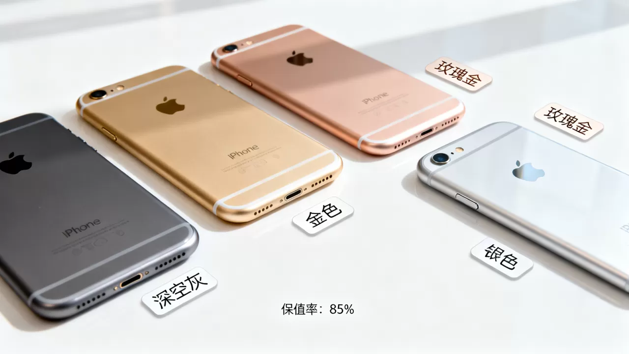 买iphone6s什么颜色好看，iphone6s哪个颜色最保值
