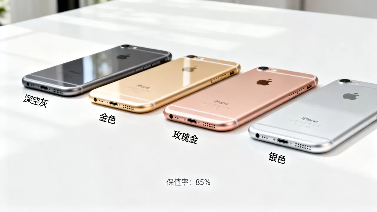 买iphone6s什么颜色好看，iphone6s哪个颜色最保值
