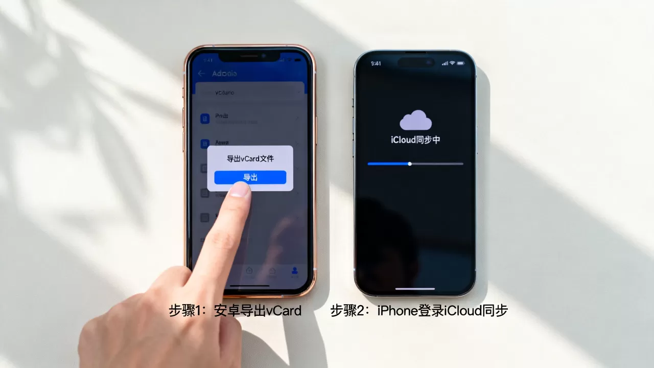 安卓手机通讯录同步到iPhone,安卓通讯录怎么同步到苹果手机 安卓手机通讯录同步到iPhone,安卓通讯录怎么同步到苹果手机