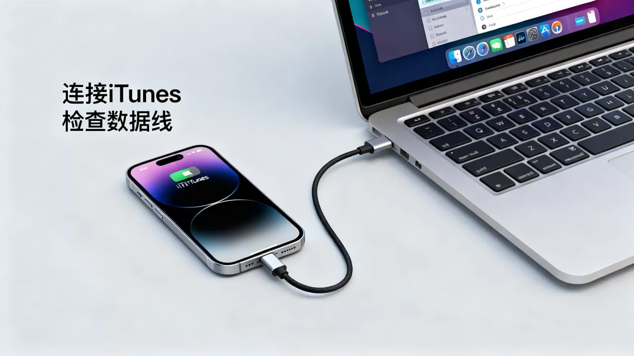 iphone显示连接itunes怎么办，iphone连接itunes无法识别