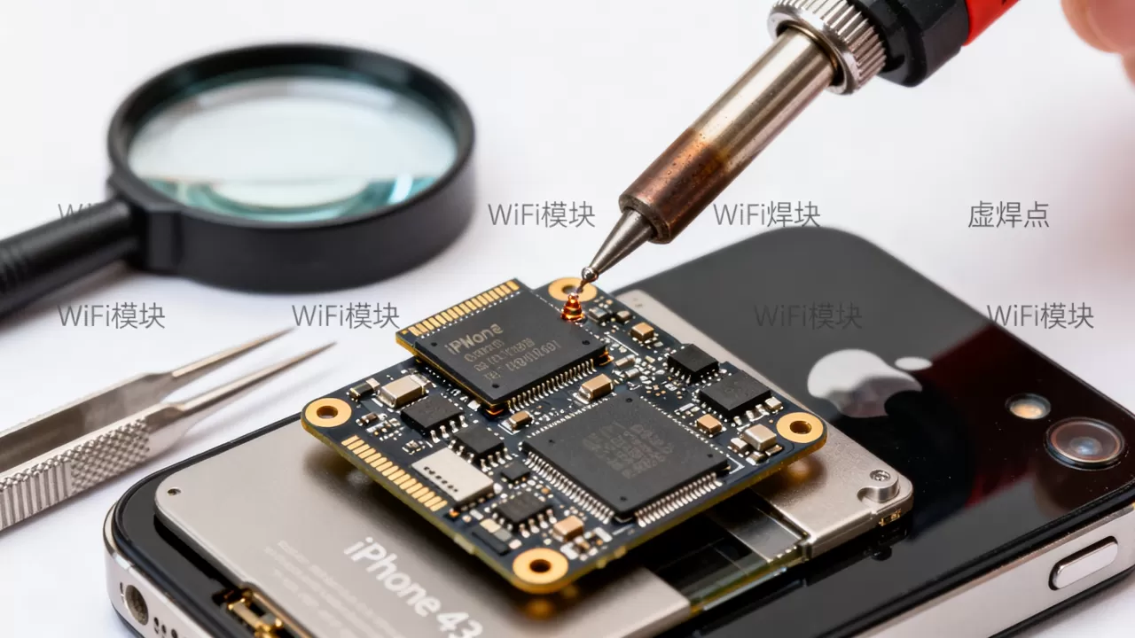 iphone4s wifi虚焊怎么办？iphone4s wifi虚焊维修