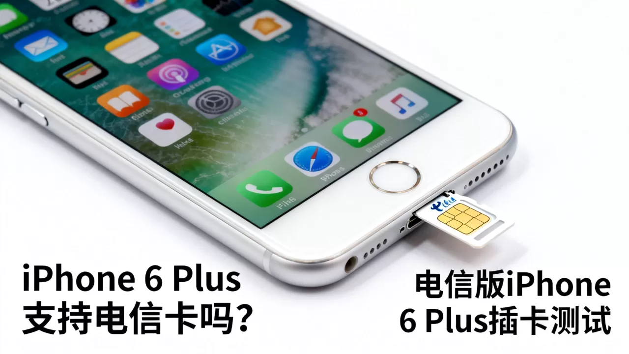 iphone6 plus能用电信卡吗，iphone6 plus电信版