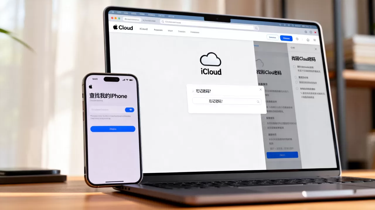 查找我的iphone忘记密码了怎么办，苹果手机iCloud密码找回
