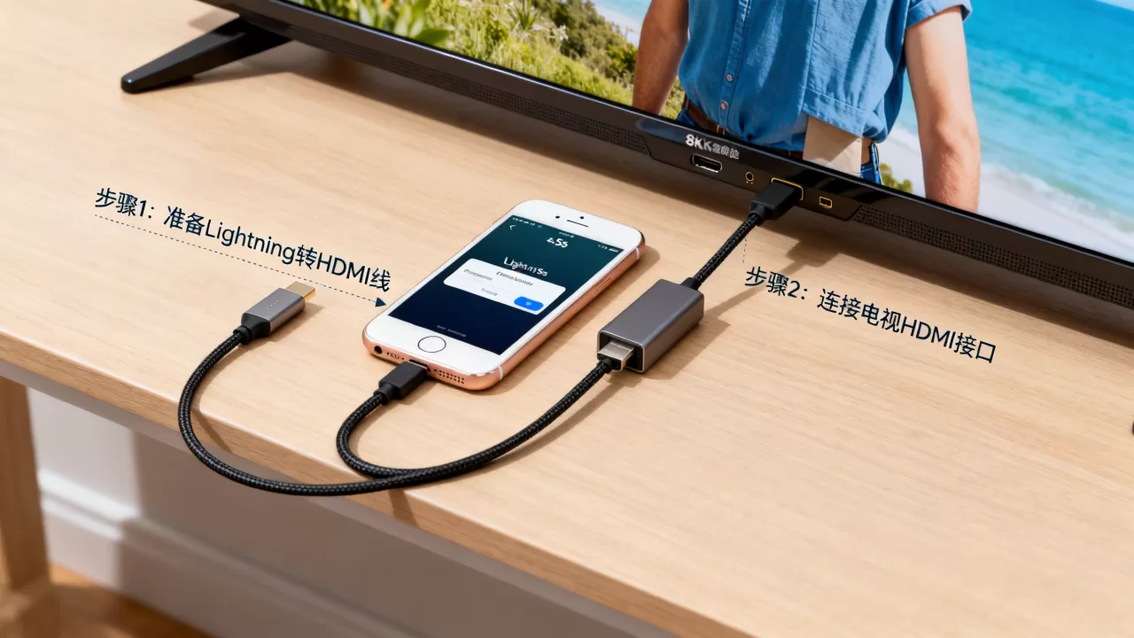iphone5s怎么连接电视？iphone5s连接电视教程