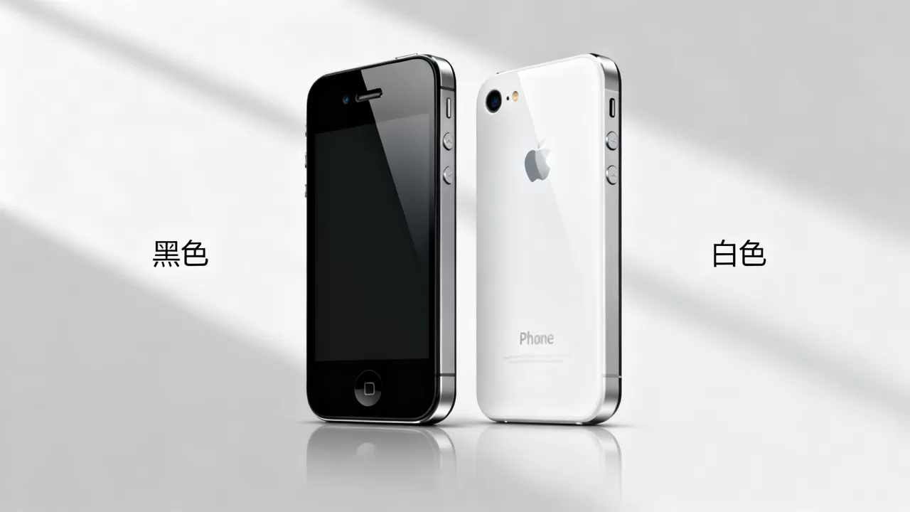 iPhone4s黑色还是白色？iPhone4s黑色和白色哪个好看？