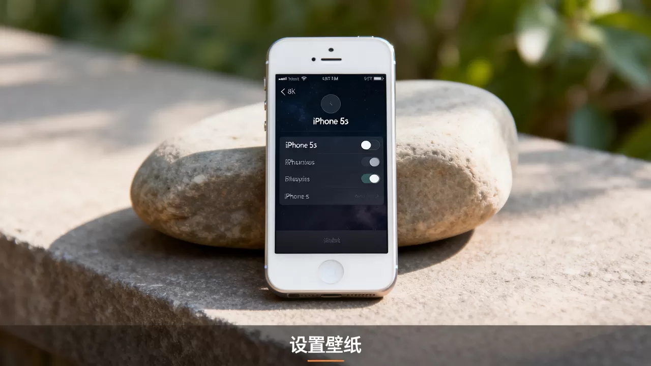 iphone5s壁纸怎么设置，iphone5s高清壁纸