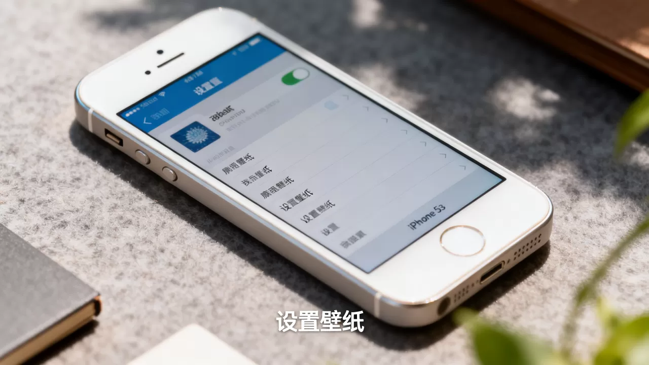 iphone5s壁纸怎么设置，iphone5s高清壁纸