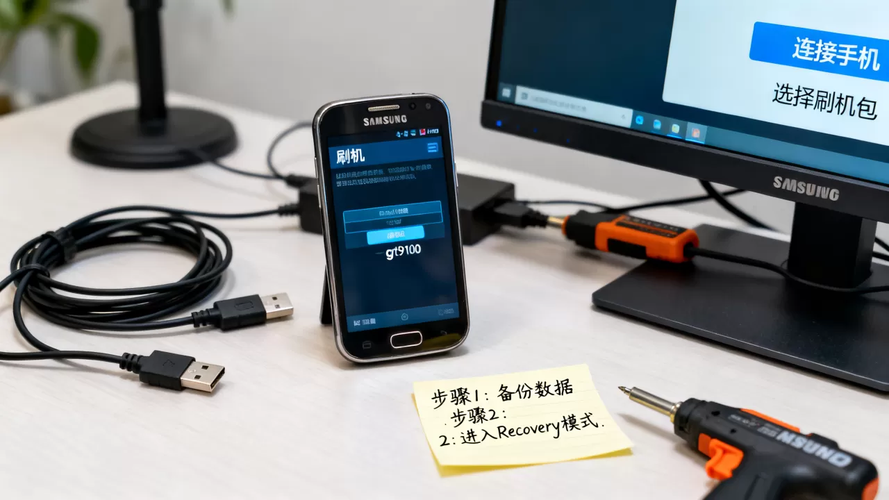 三星gt9100刷机教程，三星gt9100刷机包