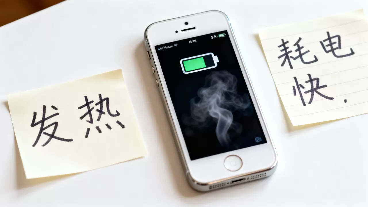 iphone5s耗电快发热怎么办，iphone5s耗电快