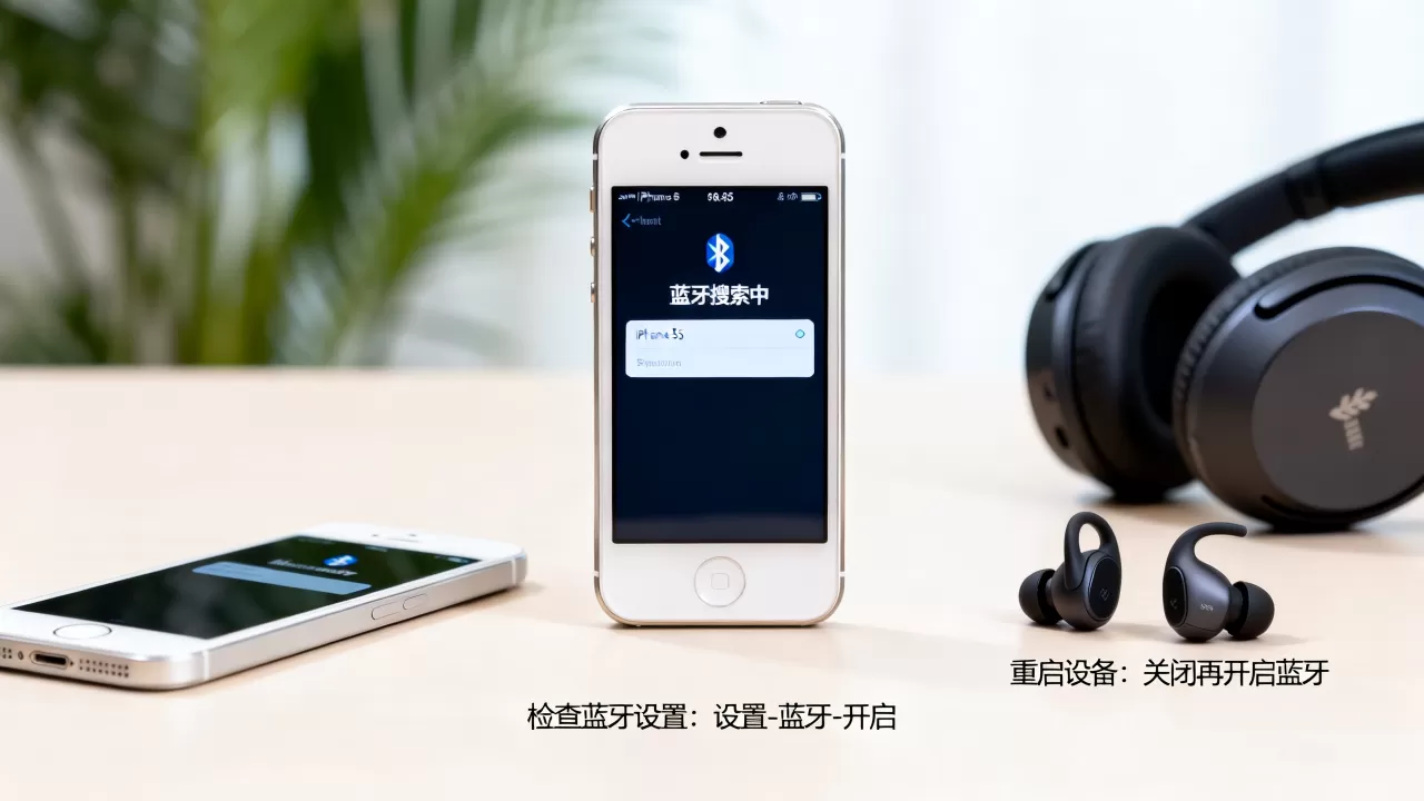 iphone5s搜索不到蓝牙怎么办，iphone5s蓝牙连接失败