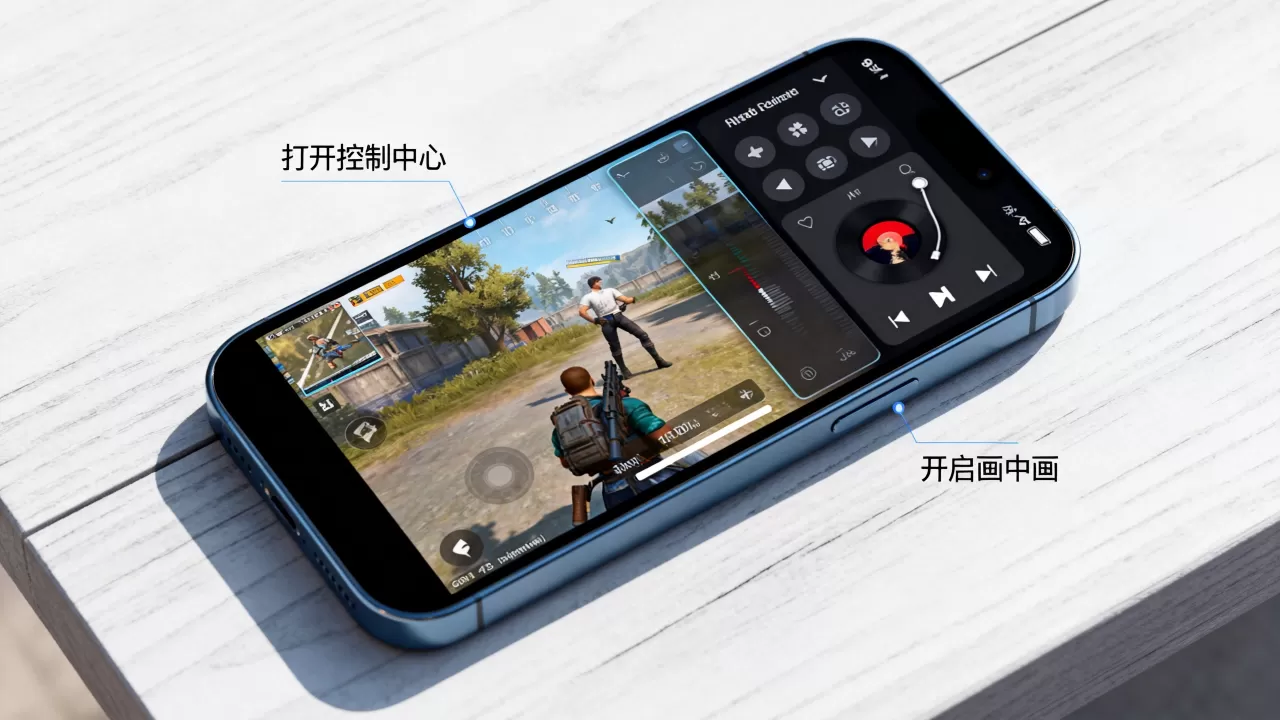 iphone边玩游戏边听歌怎么设置，苹果手机双开应用