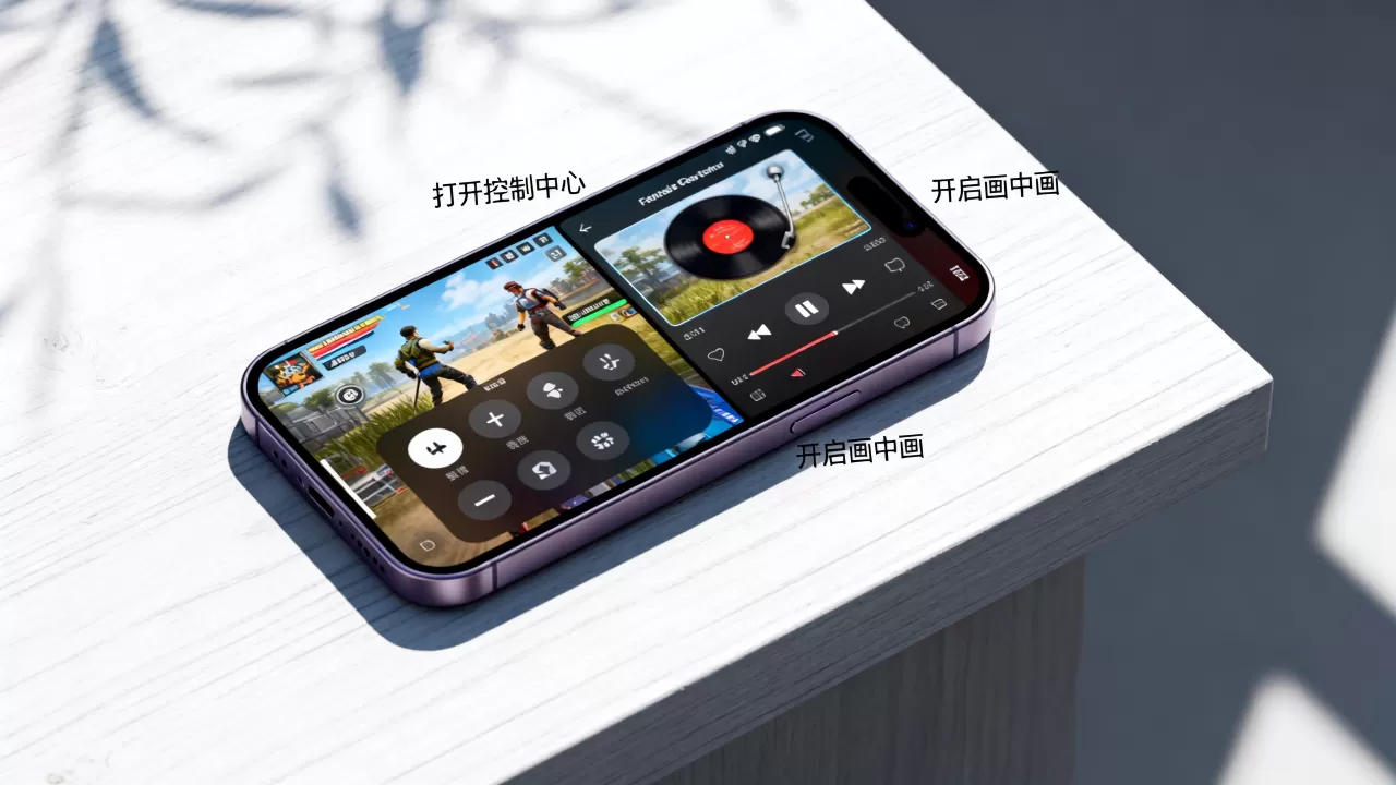 iphone边玩游戏边听歌怎么设置，苹果手机双开应用