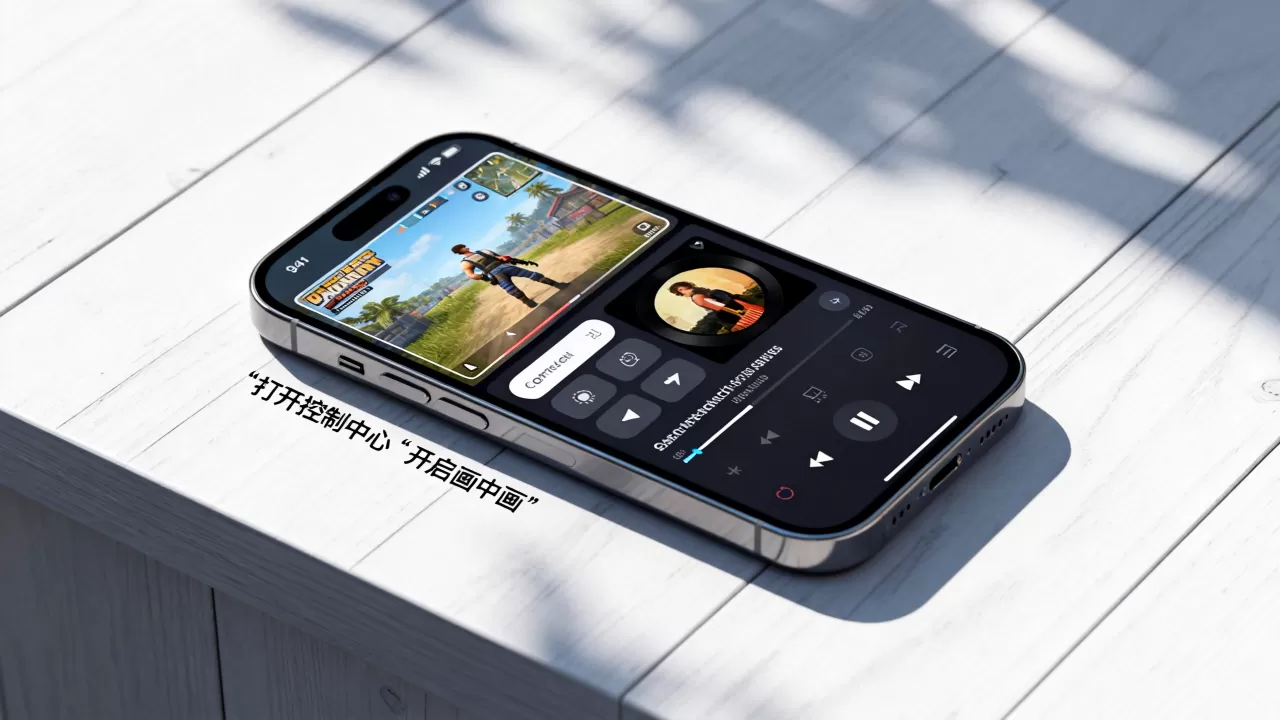 iphone边玩游戏边听歌怎么设置，苹果手机双开应用