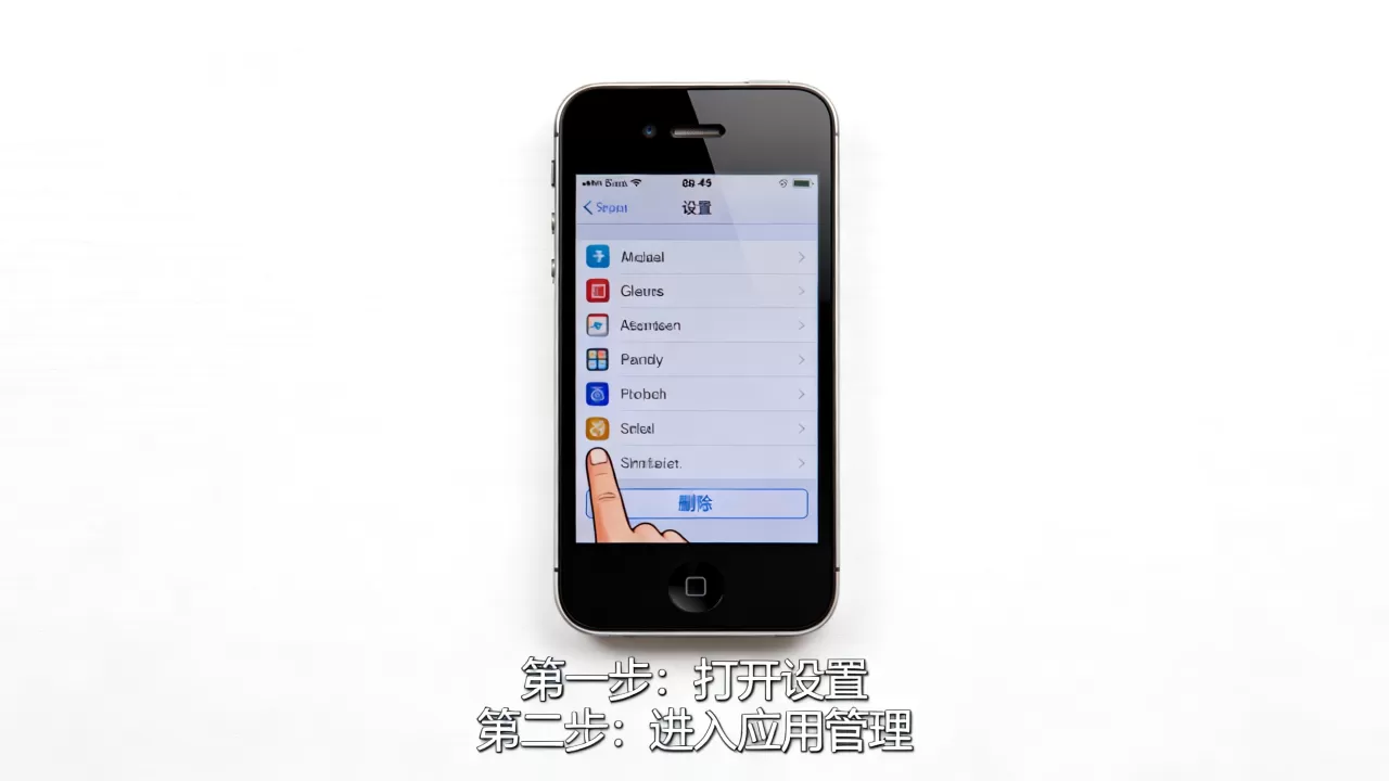 如何删除iPhone4s自带软件，iPhone4s卸载自带应用