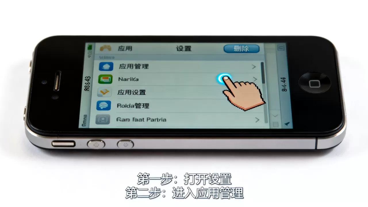 如何删除iPhone4s自带软件，iPhone4s卸载自带应用