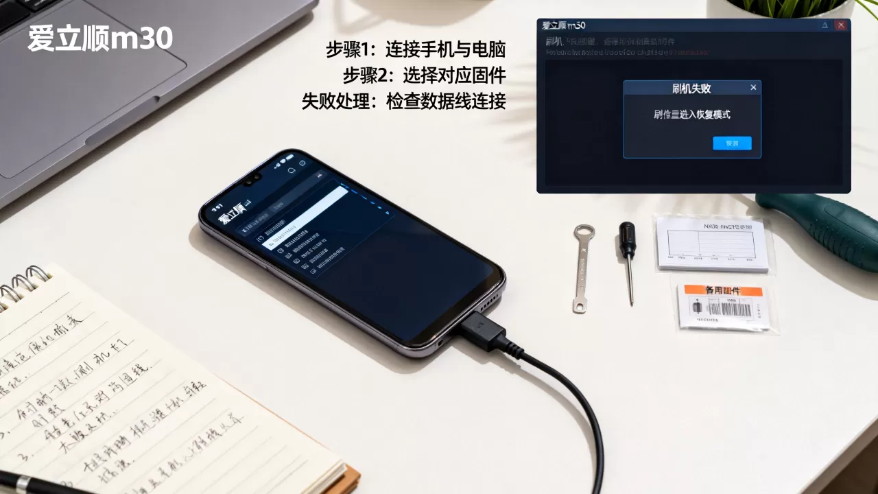 爱立顺m30刷机教程，爱立顺m30刷机失败怎么办