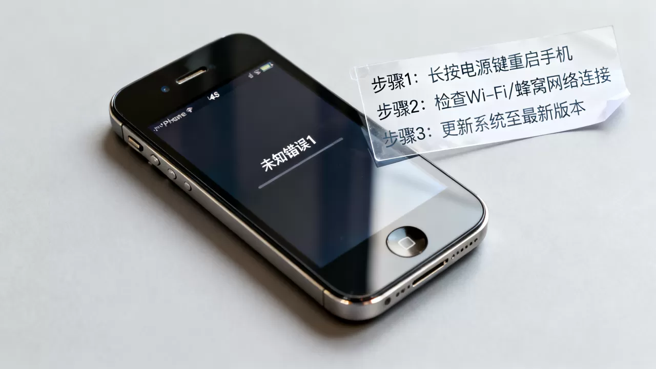 iphone4s未知错误1怎么办,iphone4s未知错误1解决方法 iphone4s未知错误1怎么办,iphone4s未知错误1解决方法