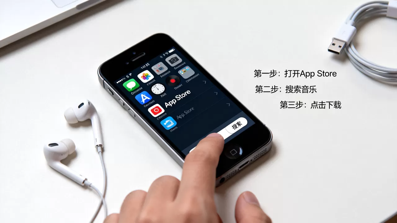 iphone5s音乐怎么下载，iphone5s下载歌曲教程