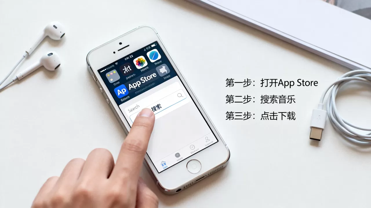 iphone5s音乐怎么下载，iphone5s下载歌曲教程