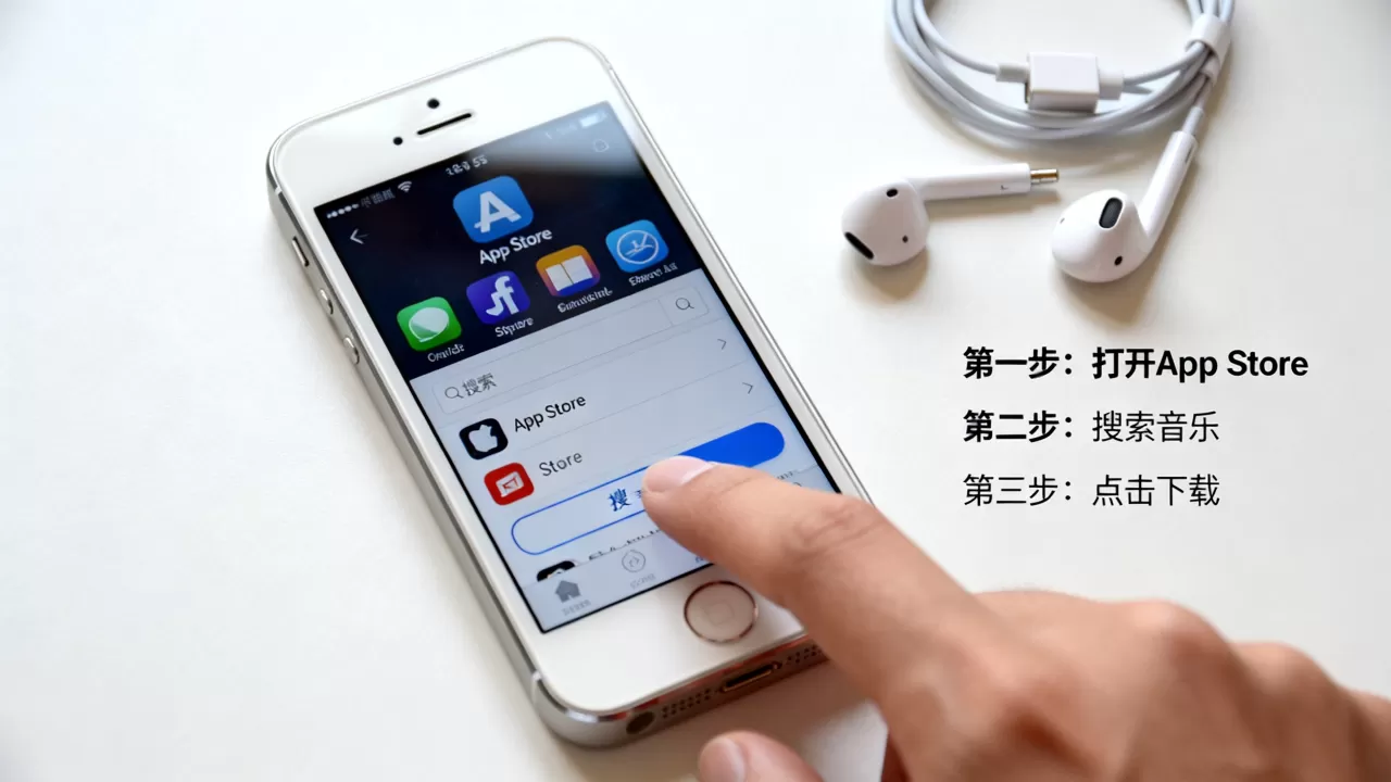 iphone5s音乐怎么下载，iphone5s下载歌曲教程
