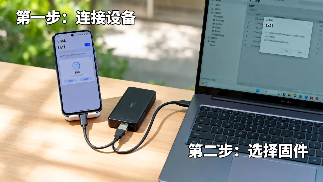 t311一键刷机失败怎么办，t311一键刷机教程